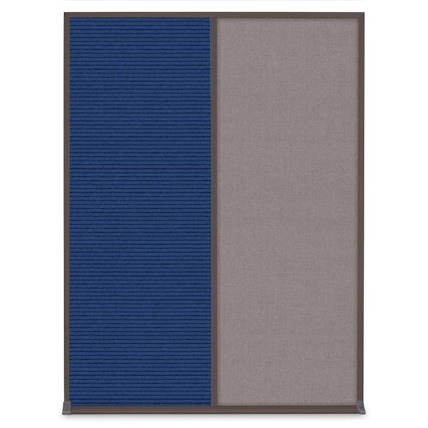 Single Door Radius Corkboard, 36"X36", B